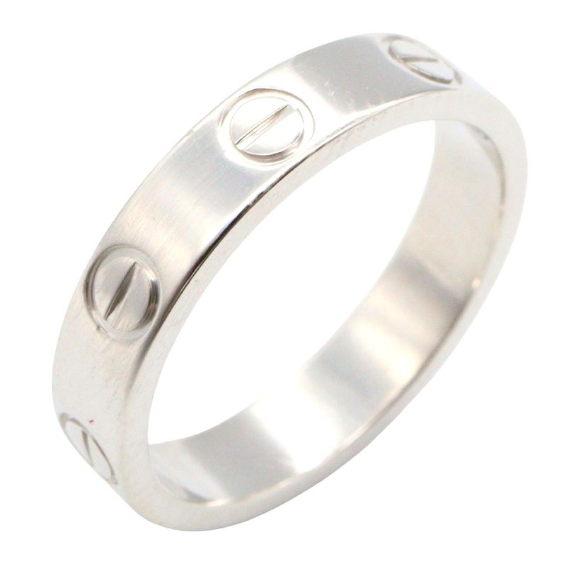 Cartier Mini Love Ring K18wg White Gold